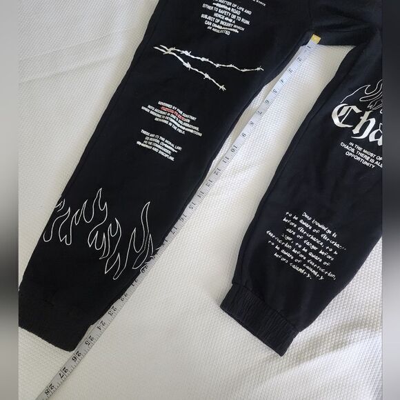 JK Attire art of war graffiti deception joggers pants unisex - Picture 2 of 15